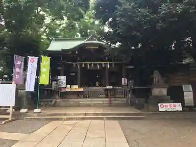中目黒八幡神社の本殿・本堂