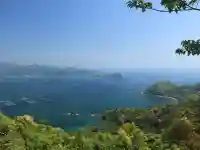 島野浦神社の景色