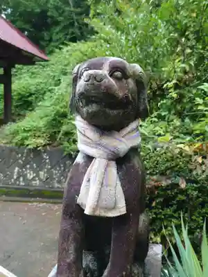 三峯神社の狛犬