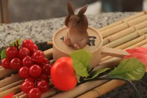 阿邪訶根神社の手水舎