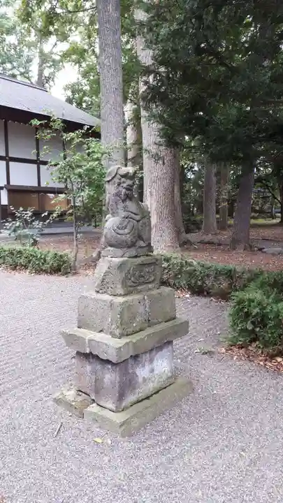 旭川神社の狛犬