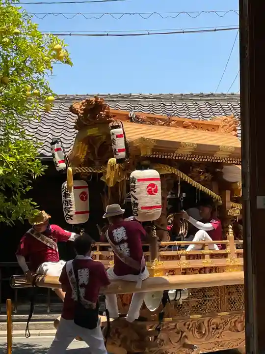 八幡宮のお祭り