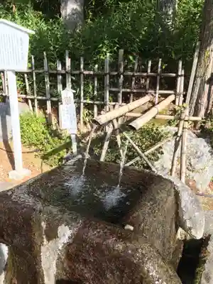 夫婦木神社の手水舎