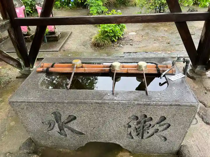 性海寺の手水舎