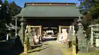 常陸第三宮 吉田神社の山門・神門