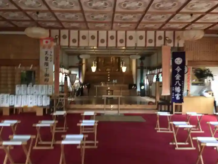 今金八幡神社の本殿・本堂
