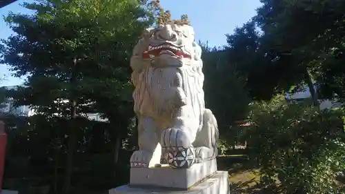 舘氷川神社の狛犬