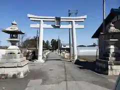 五箇神社の鳥居