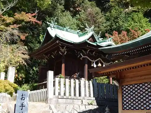 草津八幡宮の本殿・本堂