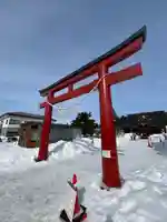 美瑛神社の鳥居
