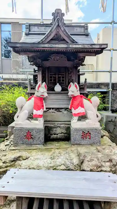 麻布氷川神社の末社・摂社