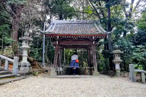 五社大明神社の手水舎