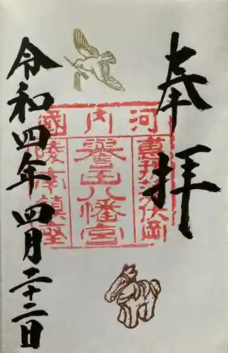 誉田八幡宮の御朱印