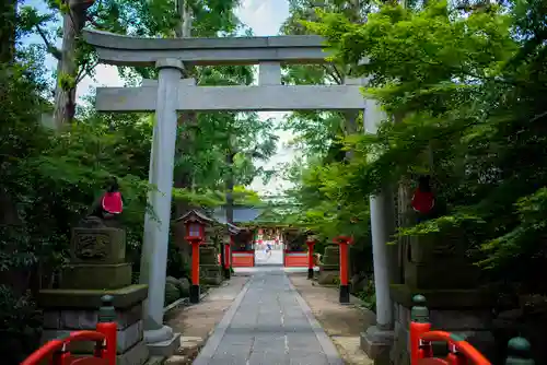 馬橋稲荷神社の鳥居