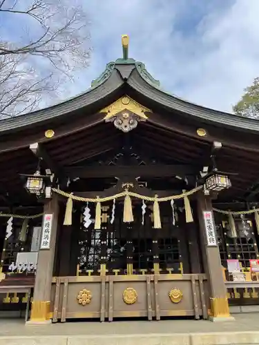 検見川神社の本殿・本堂
