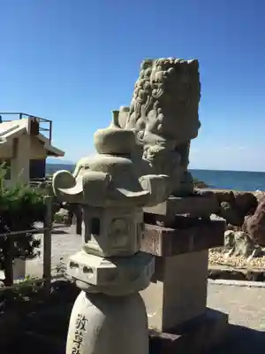 二見興玉神社の狛犬