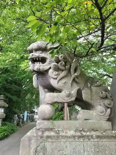 神炊館神社 ⁂奥州須賀川総鎮守⁂の狛犬