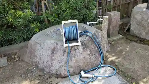 八日市場東照宮の手水舎