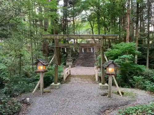 川添神社の鳥居