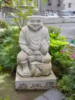 成子天神社の像