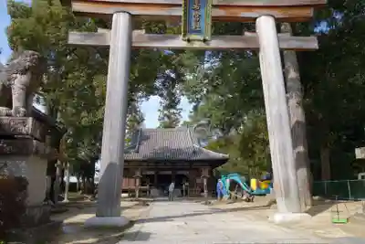 大直禰子神社の鳥居
