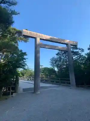 伊勢神宮内宮(皇大神宮)の鳥居