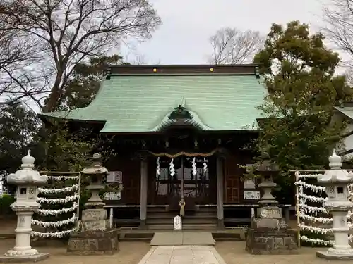 有鹿神社の本殿・本堂