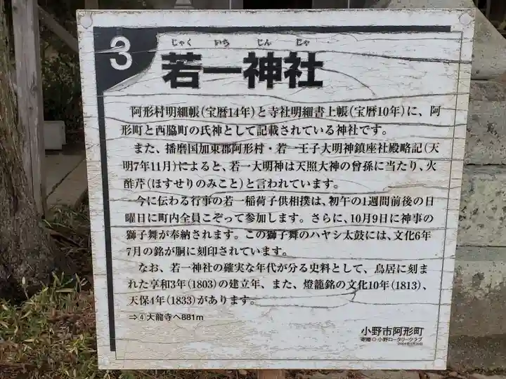 若一神社の歴史