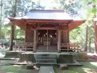 川北諏訪神社の本殿・本堂