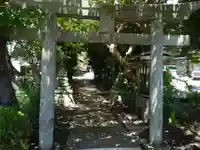 白山神社の鳥居