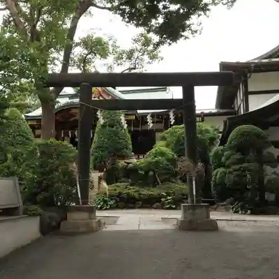 東大島神社の鳥居