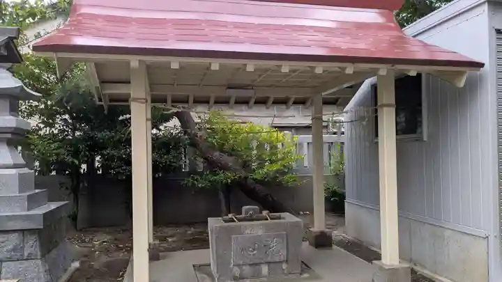 白山社の手水舎