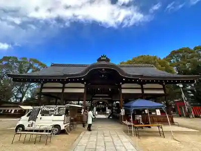 藤森神社の本殿・本堂
