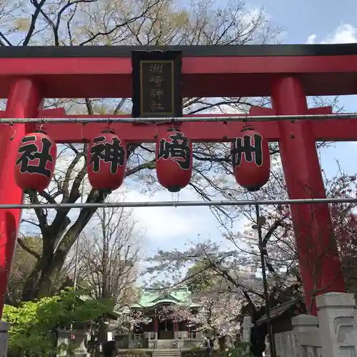 木場 洲﨑神社の鳥居