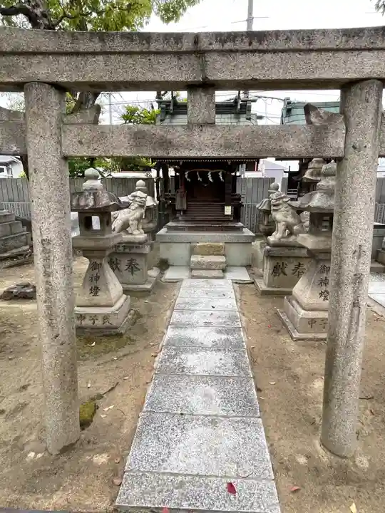 長瀨神社の末社・摂社