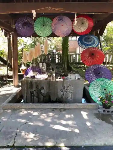 若宮神明社の手水舎