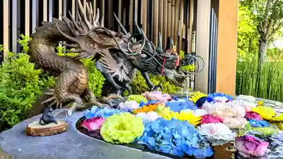 駒込妙義神社の手水舎