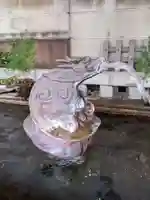 小野照崎神社の手水舎