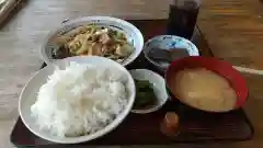 酒門神社の食事