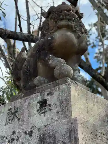 粟田神社の狛犬