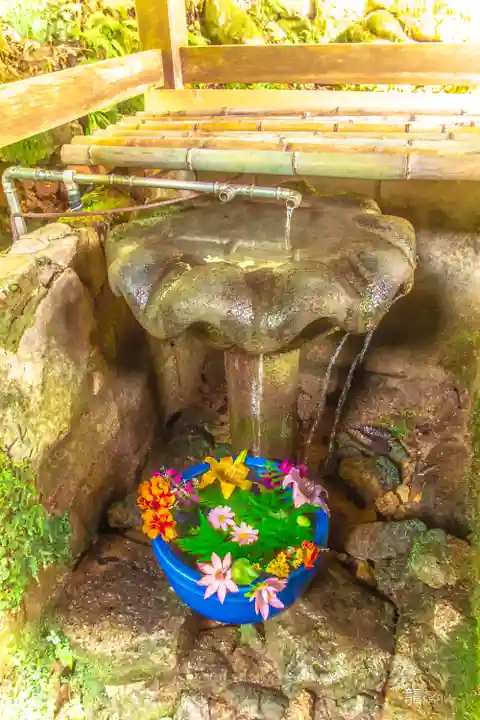 大聖寺(亀岡文殊)の手水舎