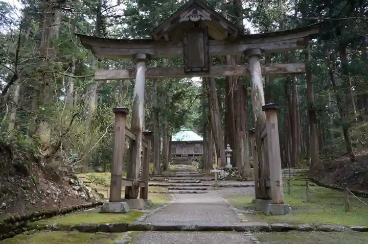 平泉寺白山神社(福井県)