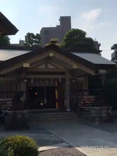 天祖諏訪神社の本殿・本堂