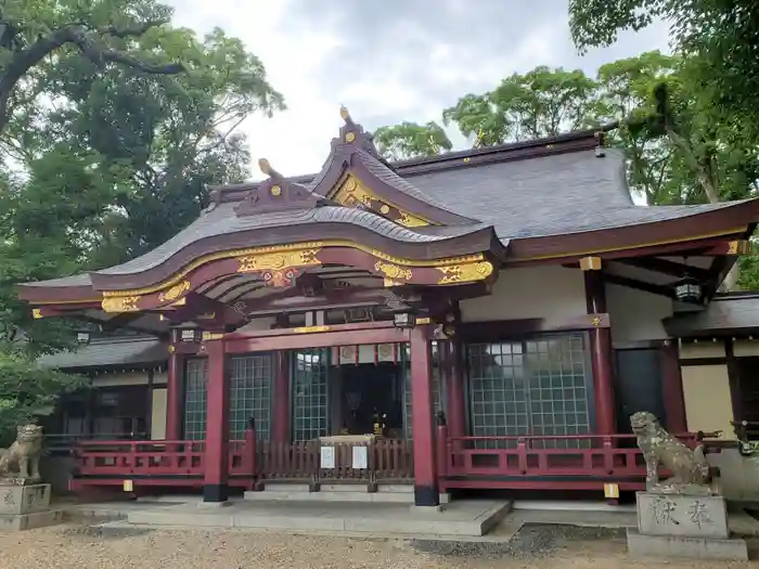 富松神社の本殿