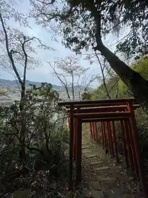 下城稲荷神社の鳥居