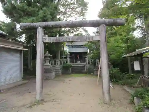 鸕鷀神社の鳥居