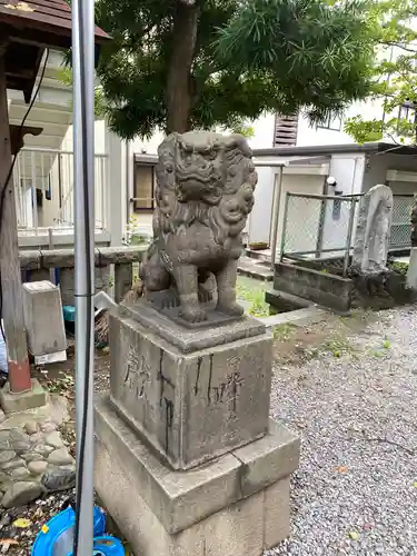 子神社の狛犬