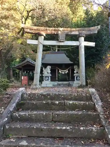 神部神社の鳥居