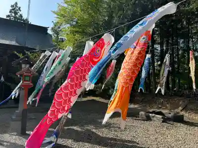 滑川神社 - 仕事と子どもの守り神(福島県)