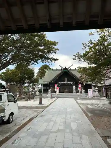 白老八幡神社の本殿・本堂